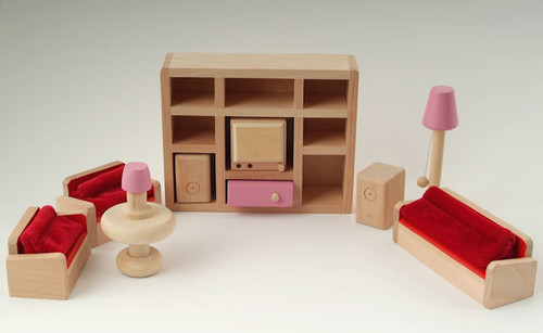 Childrens Furniture Set - PINK Living Room